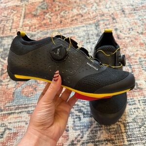 SoulCycle Black and Yellow Cycling Shoes